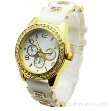 New Design Girls Silicone Quartz Wristwatch